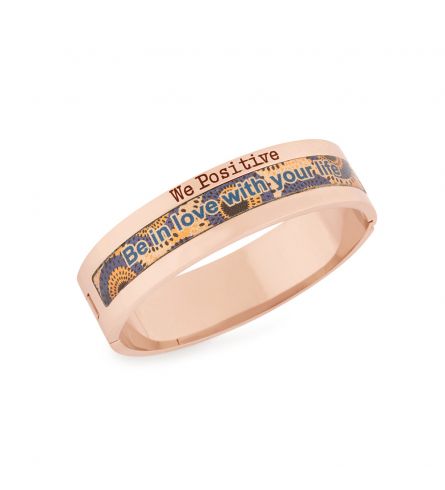We Positive Bracelet Friends Cuff Explorer Col. Pink Gold