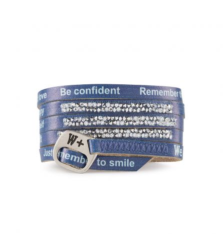 We Positive Bracelet Moonlight Deep Sea Col. Blue
