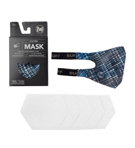 BUFF® CHILD FACE MASK KASAI NIGHT BLUE - MONDMASKER