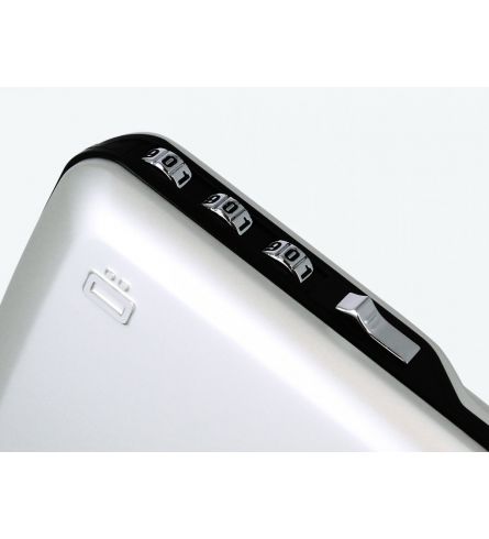 Ögon Code Wallet Mini Safe Zilver