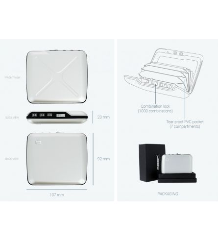 Ögon Code Wallet Mini Safe