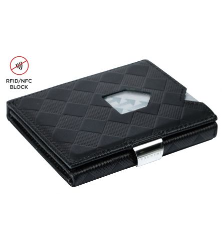 Exentri Wallet RFID Chess Black