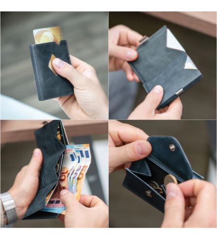 Exentri Multiwallet RFID Blue