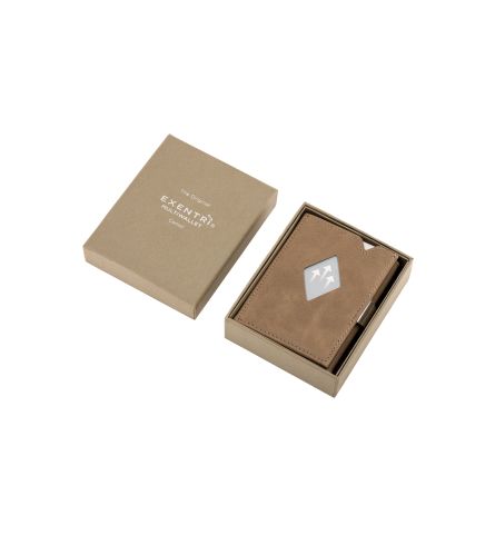 Exentri Multi Wallet RFID Camel