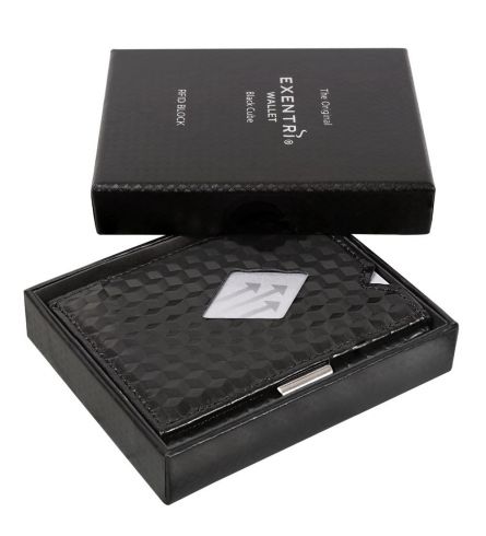 Exentri Wallet RFID Black Cube