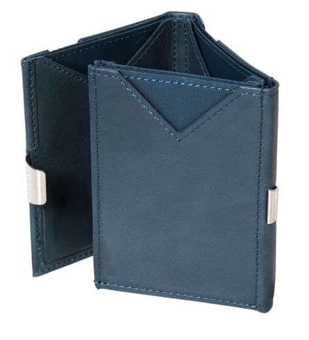 Exentri RFID Wallet Blue Trifold Wallet