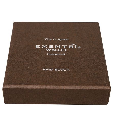 Exentri Wallet RFID Hazelnut Billfold Wallet