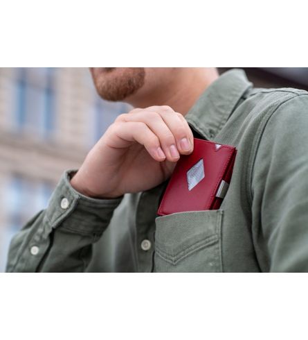 Exentri Wallet RFID Red