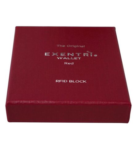 Exentri Wallet RFID Red