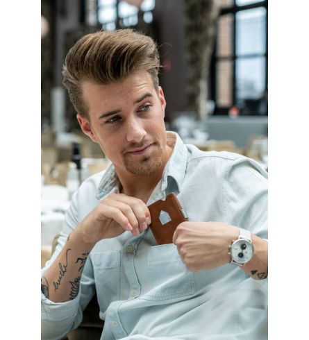 Exentri RFID Wallet Sand Smart Wallet