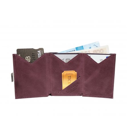 Exentri Wallet RFID Purple wine