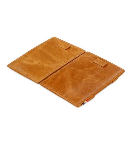 Garzini Cavare Magic Wallet Brushed Cognac