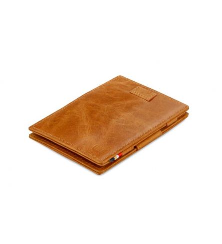 Garzini Cavare Magic Wallet Brushed Cognac