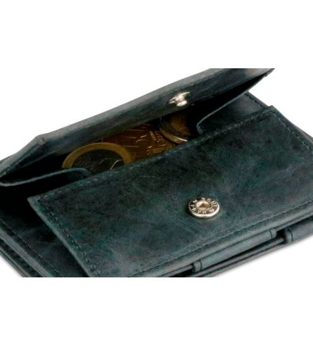 Garzini Cavare Magic Coin Wallet Pull Tab