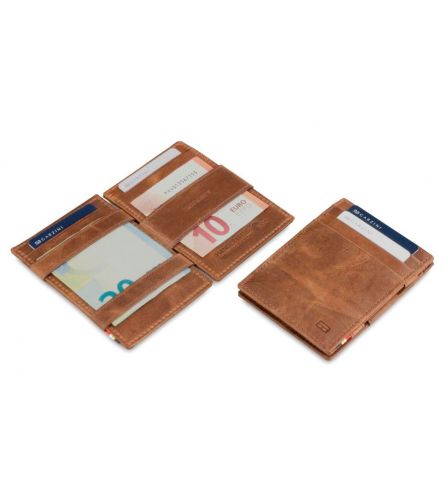 Garzini Essenziale Magic Wallet RFID Brushed Brown