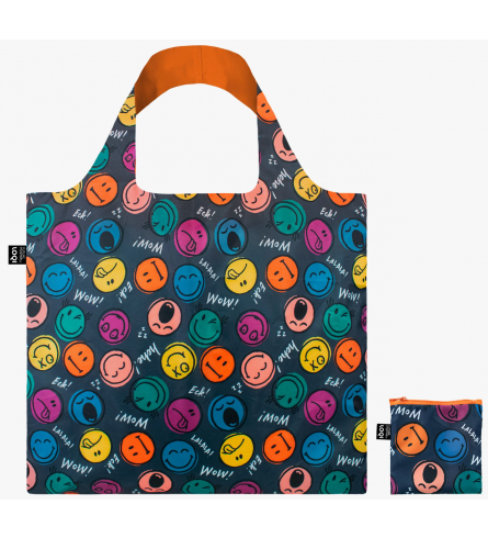 Loqi Bag Smiley Boys and Girls Recycled