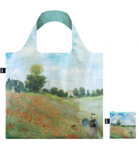 Loqi Bag Claude Monet Wild Poppies Recycled