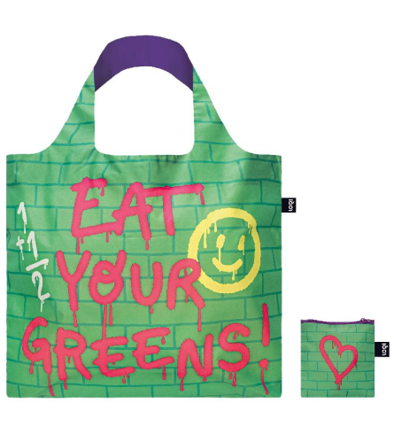 Loqi Bag Eat your Greens Recycled