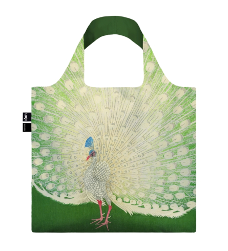 Loqi Bag Peacock by Ohara Koson Recycled