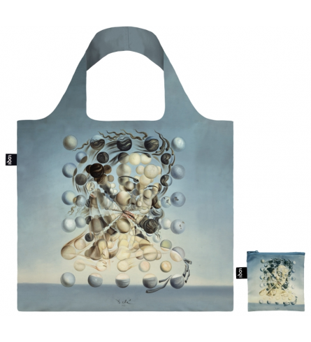 Loqi Bag  Salvador Dali Galatea of the Spheres  Recycled