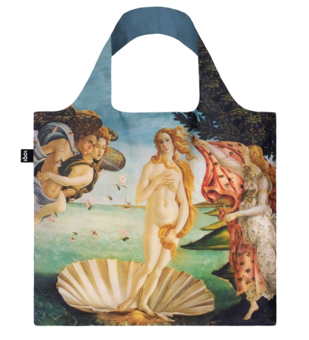 Loqi Bag Sandro Botticelli The Birth of Venus 1484-86 Recycled