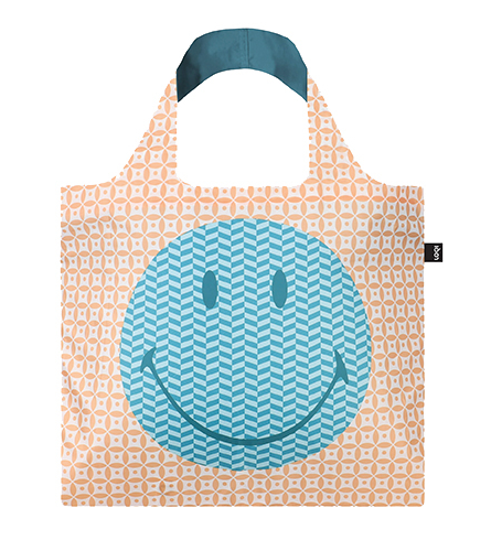 Loqi Bag Smiley Geometric Recycled