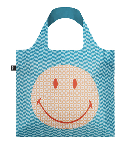 Loqi Bag Smiley Geometric Recycled