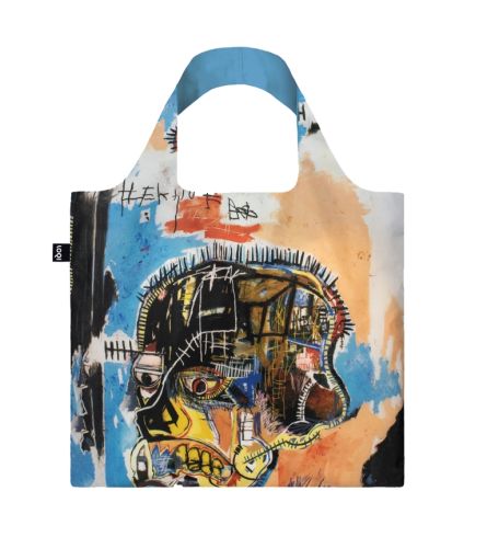Loqi Bag Untitled by Jean Michel  Basquiat Recycled