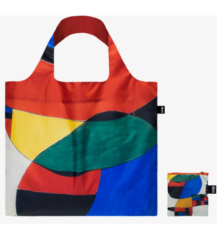 LOQI bag Joan Miro Woman, Bird and Star Recycled