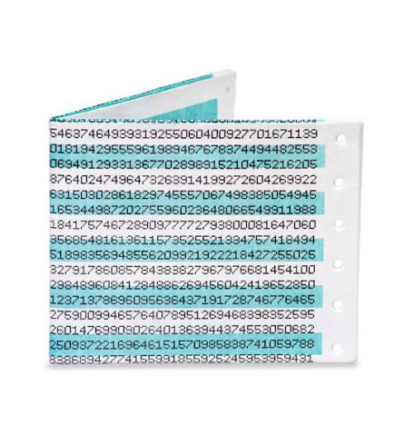 Mighty Wallet Dot Matrix