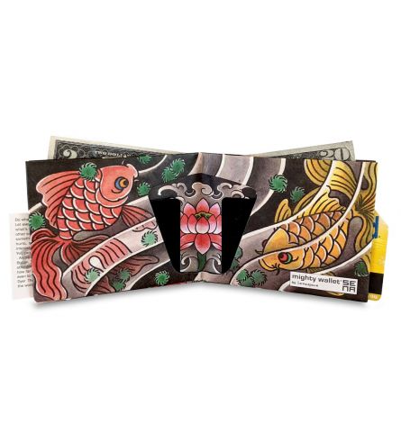 Mighty Wallet Koi Tattoo