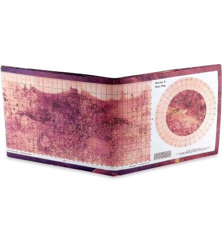 Mighty Wallet Mars Map