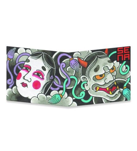Mighty Wallet Noh masks 