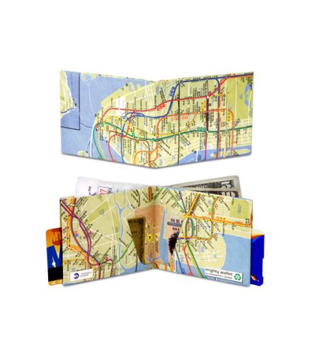 Mighty Wallet NYC Subway Map