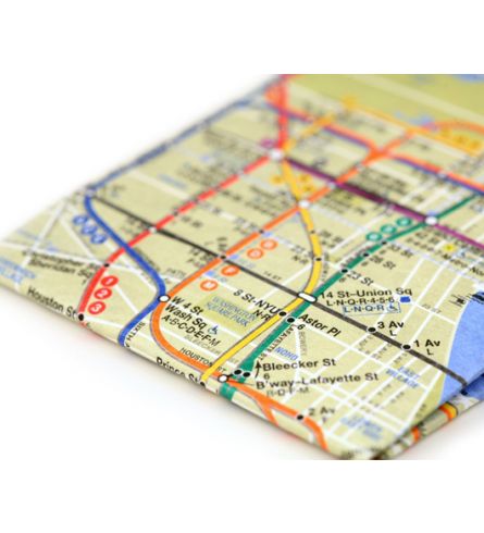 Mighty Wallet NYC Subway Map