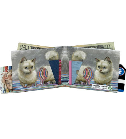 Migthy Wallet Self Pawtrait by Camilla d'Errico