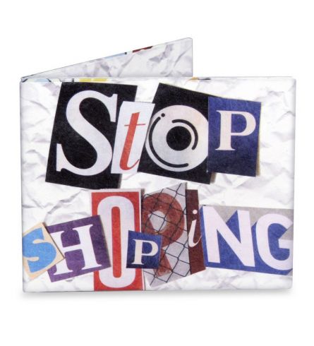 Mighty Wallet Stop Shopping