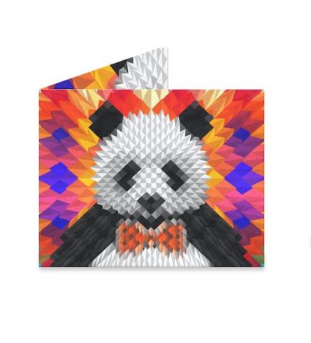 Mighty Wallet Panda tyvek