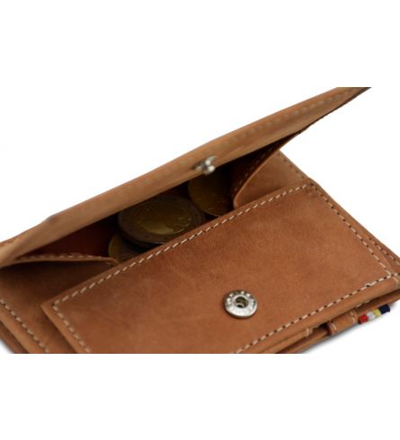 Garzini Essenziale Pezzini RFID Camel Brown