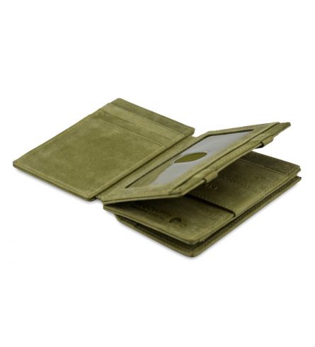 Garzini Magistrale Pezzini RFID Olive Green