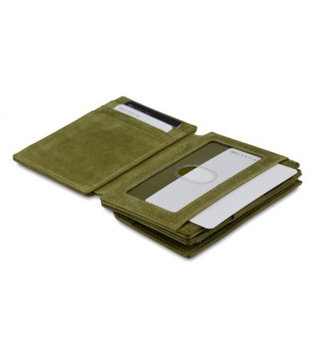 Garzini Magistrale Pezzini RFID Olive Green