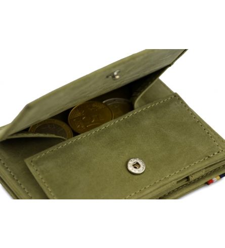 Garzini Magistrale Pezzini RFID Olive Green
