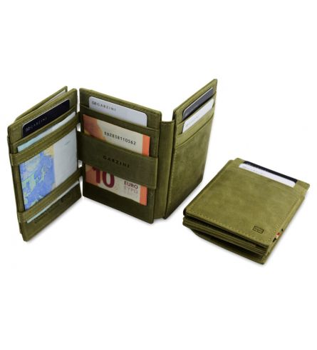 Garzini Magistrale Pezzini RFID Olive Green