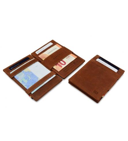 Garzini Essenziale Magic Wallet RFID Java Brown