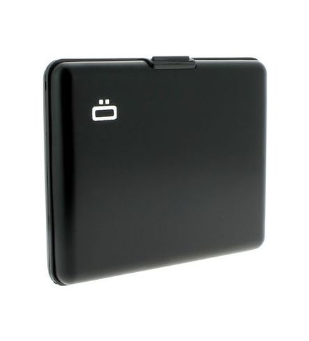 Ögon Card Case Large Zwart