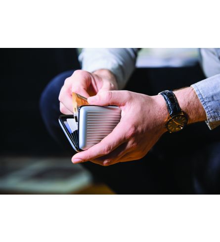 Ögon Card Case Silver