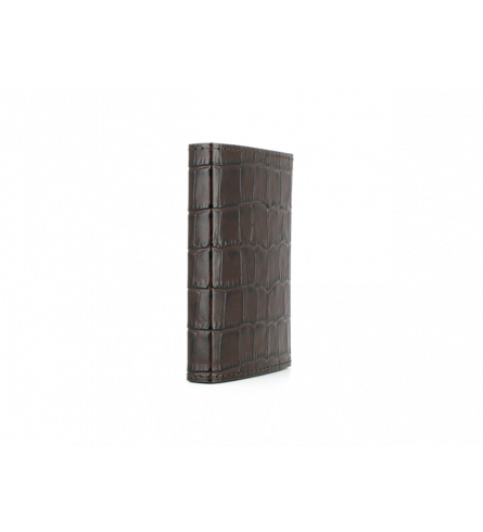 Ögon Cascade Wallet Titanium Croco
