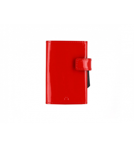 Ögon Cascade Wallet Snap Glossy Cherry