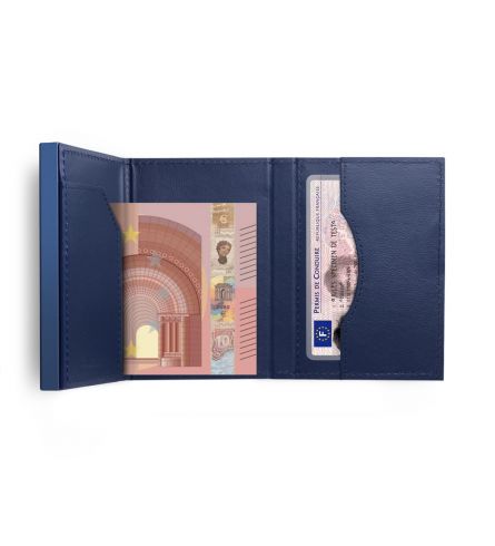 Ogon Cascade Wallet Traforato Navy Blue
