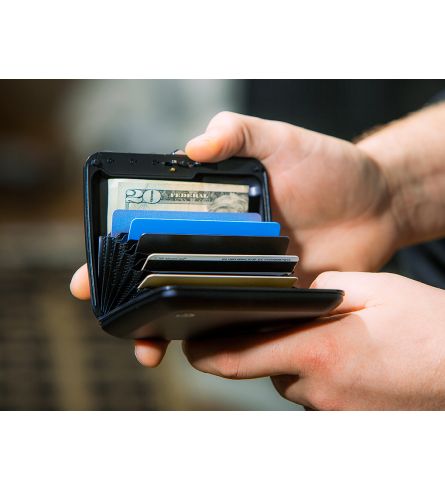 Ögon Code Wallet Mini Safe Black